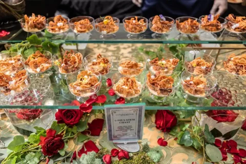 Lotus Root Stem Chaat by Celebration by Rupa Vira