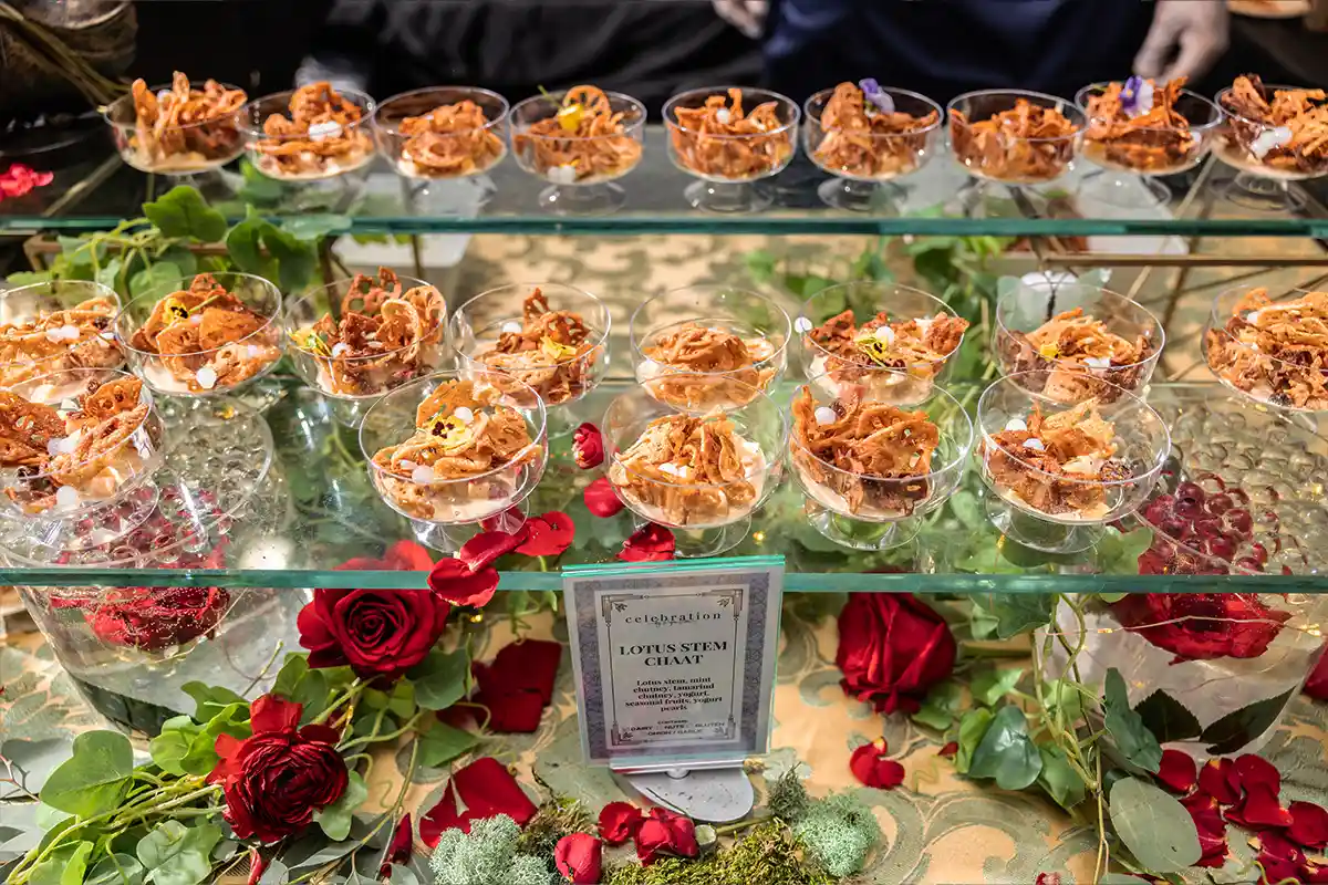 Lotus Root Stem Chaat by Celebration by Rupa Vira