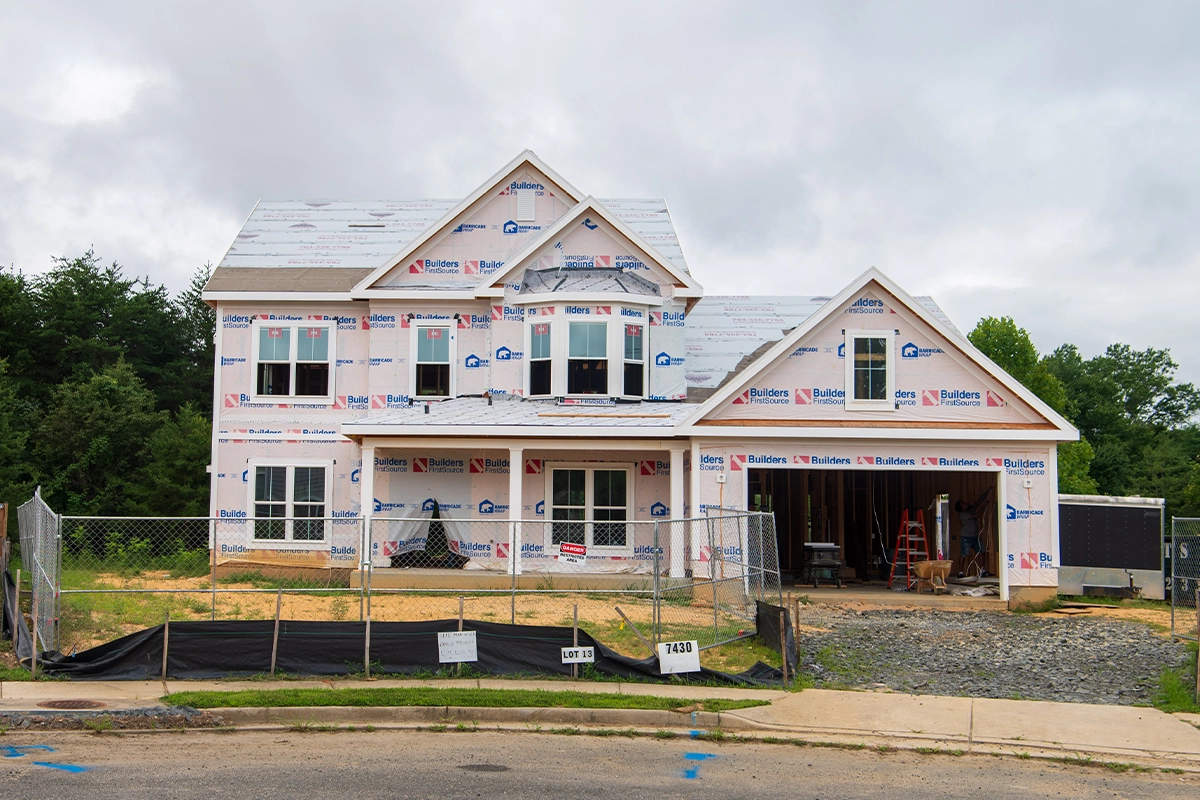 Unfinished house