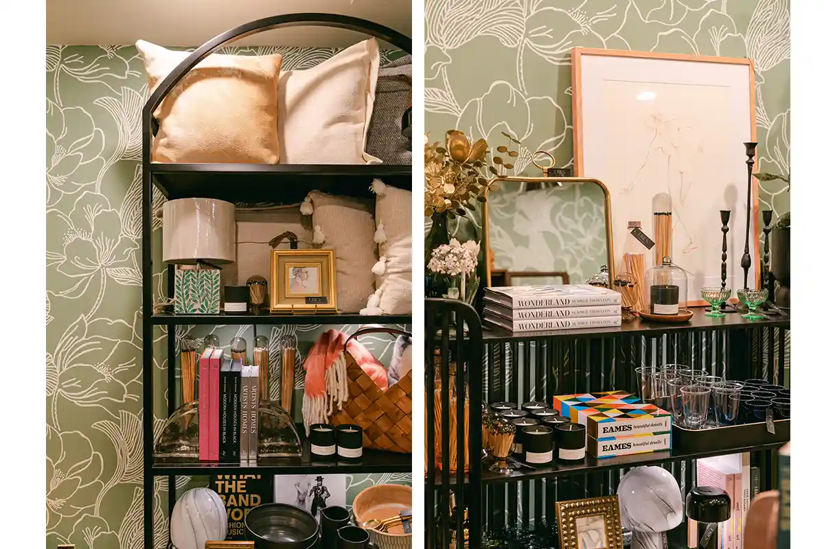 decor at Eries Interiors in Alexandria
