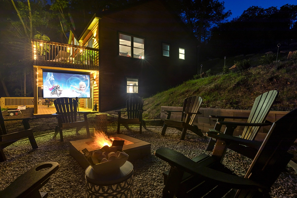 lakefront rental Mad Men Lake House in Deep Creek