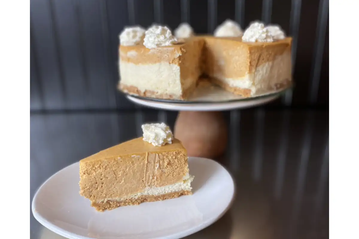 Pumpkin cheesecake