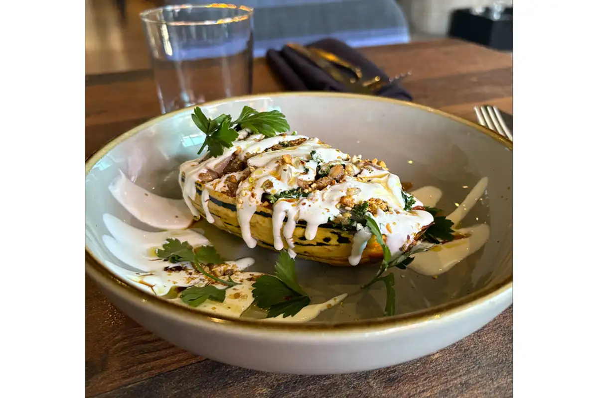Stuffed squash