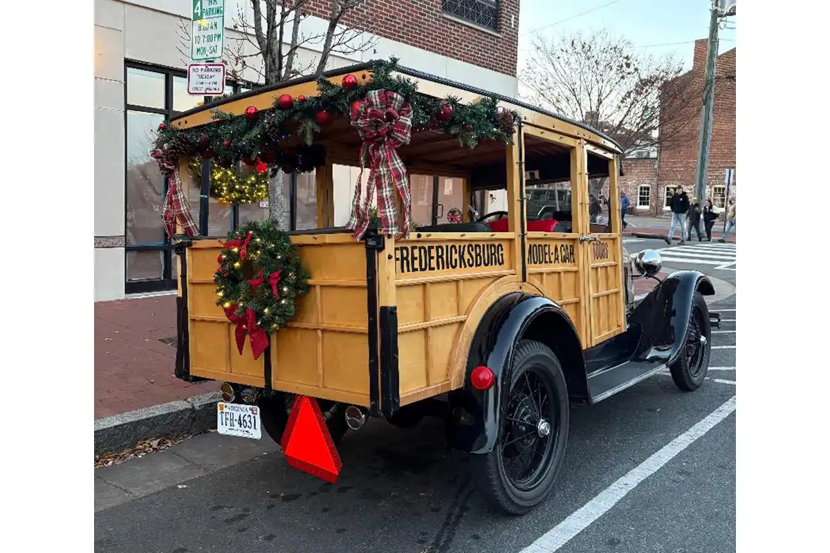 fredericksburg model-a car tours