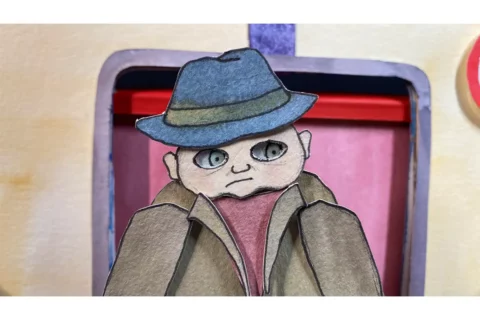 Artwork by student Valeria Hunt