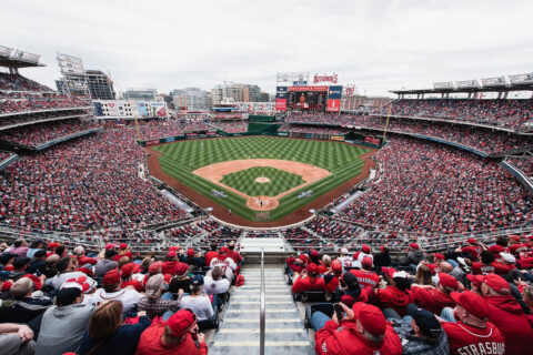 nationals park on opening day