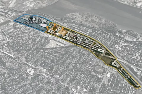 Potomac Yard map