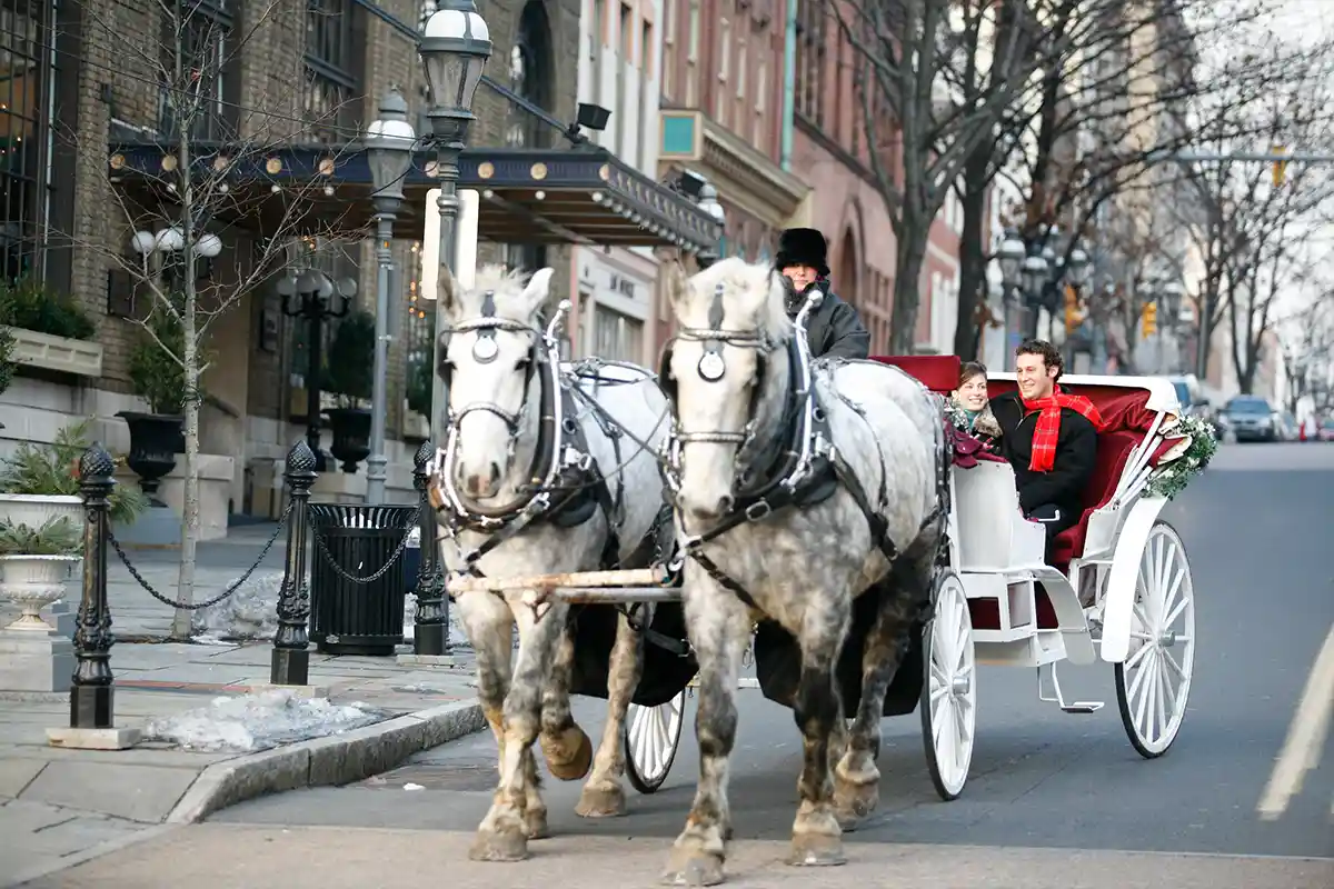 carriage ride in bethlehem