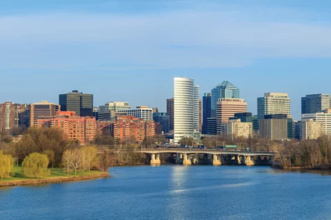 Arlington skyline