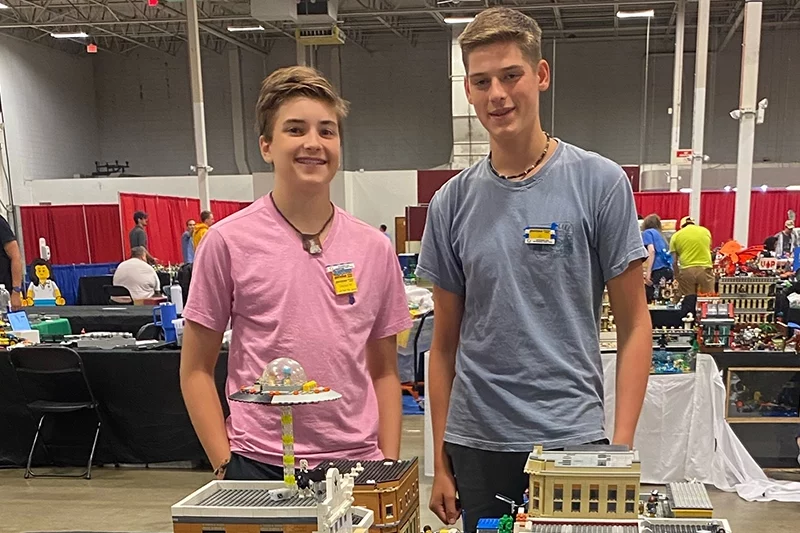 Pinney and Wentland at BrickFair Dulles