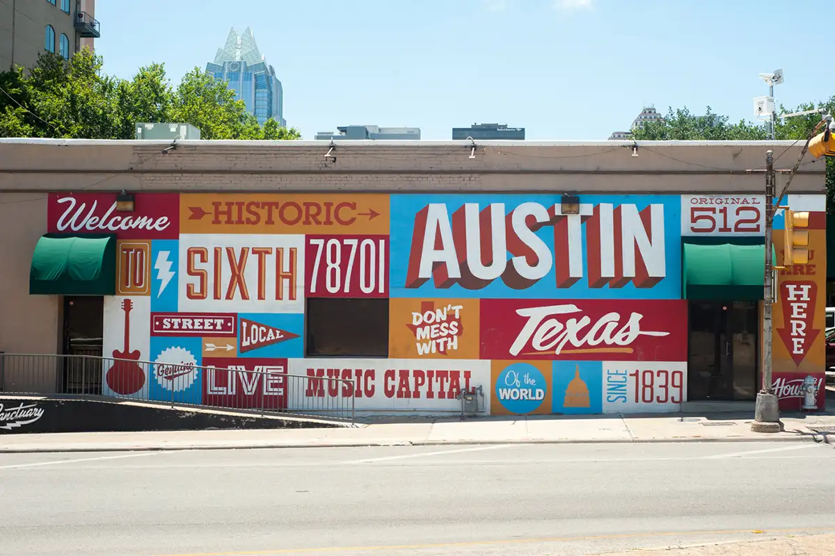 Austin Texas mural