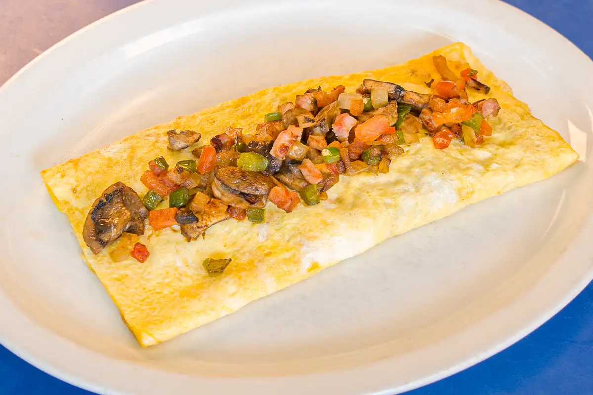 Omelet at Bob & Edith's