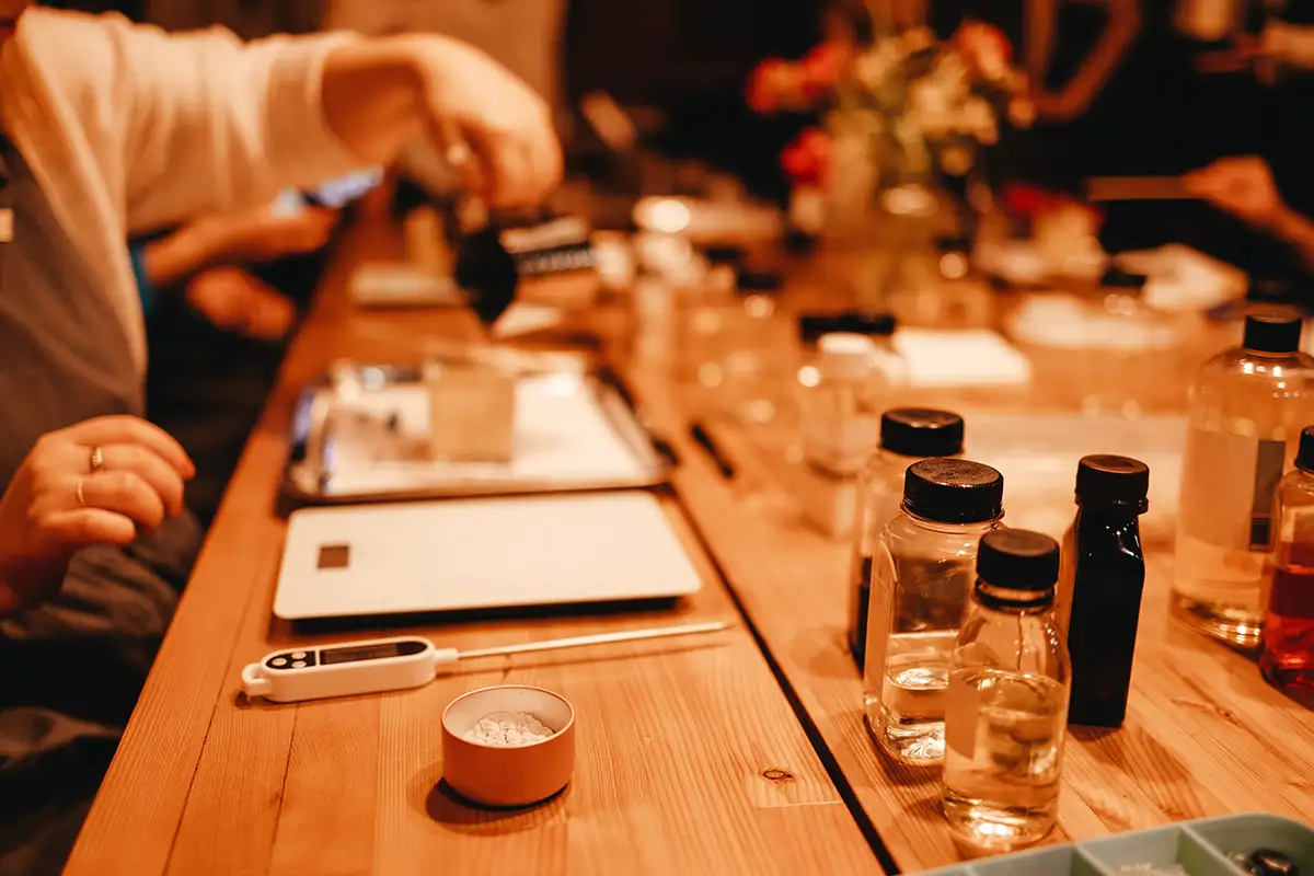 Candle making