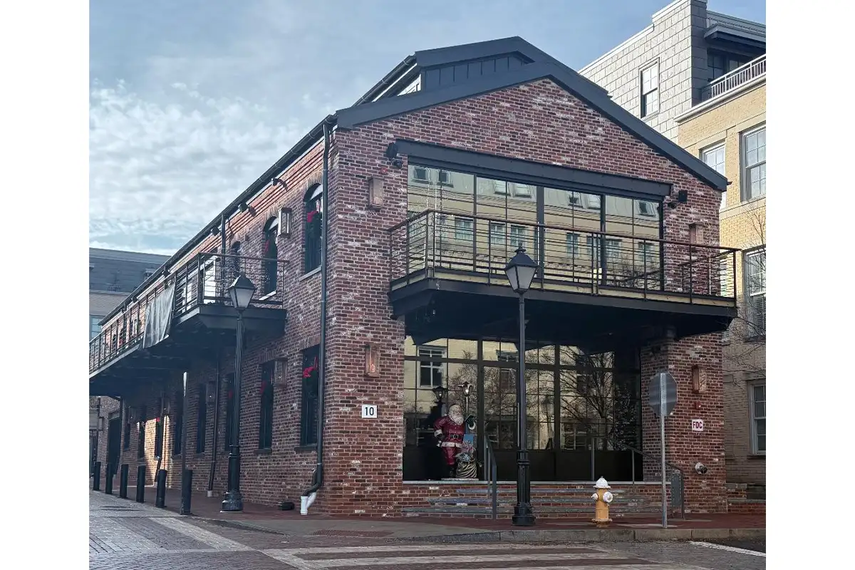 Photo of the exterior of Cooper Mill. The restaurant will host a Washington Commanders pep rally.
