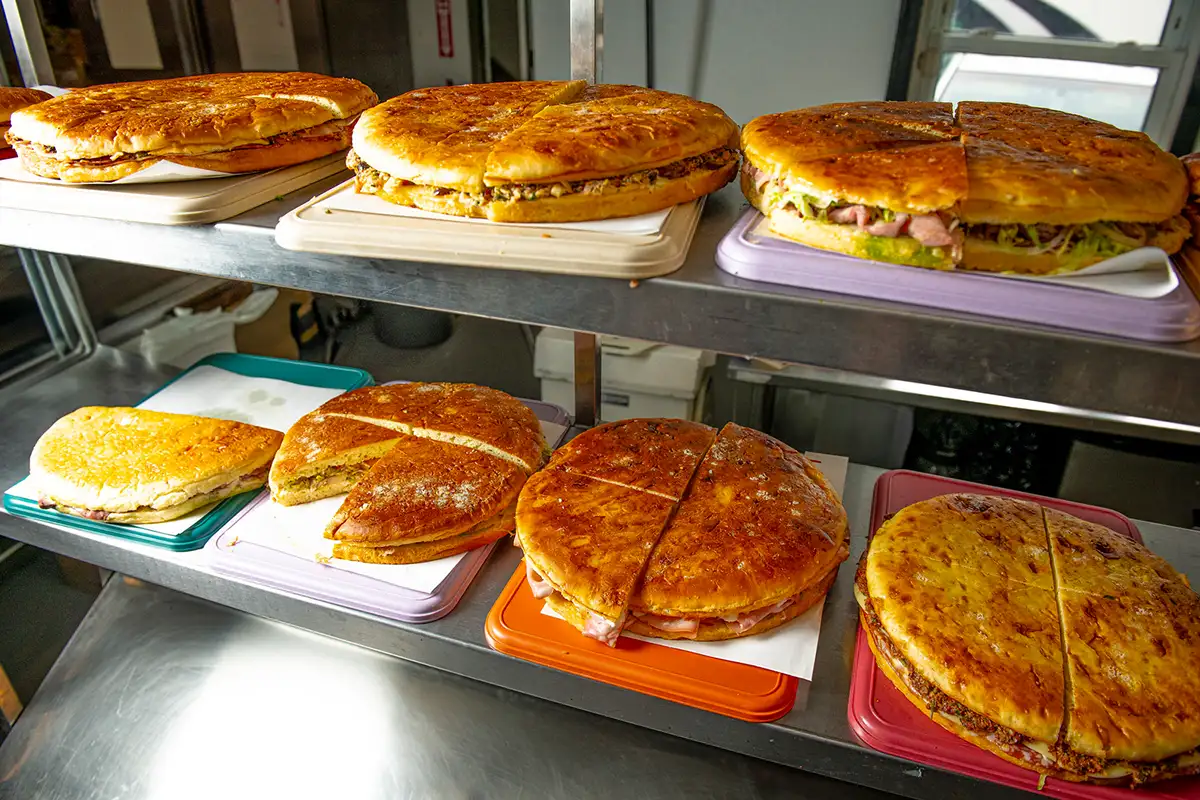Shorty's Deluxe sandwiches