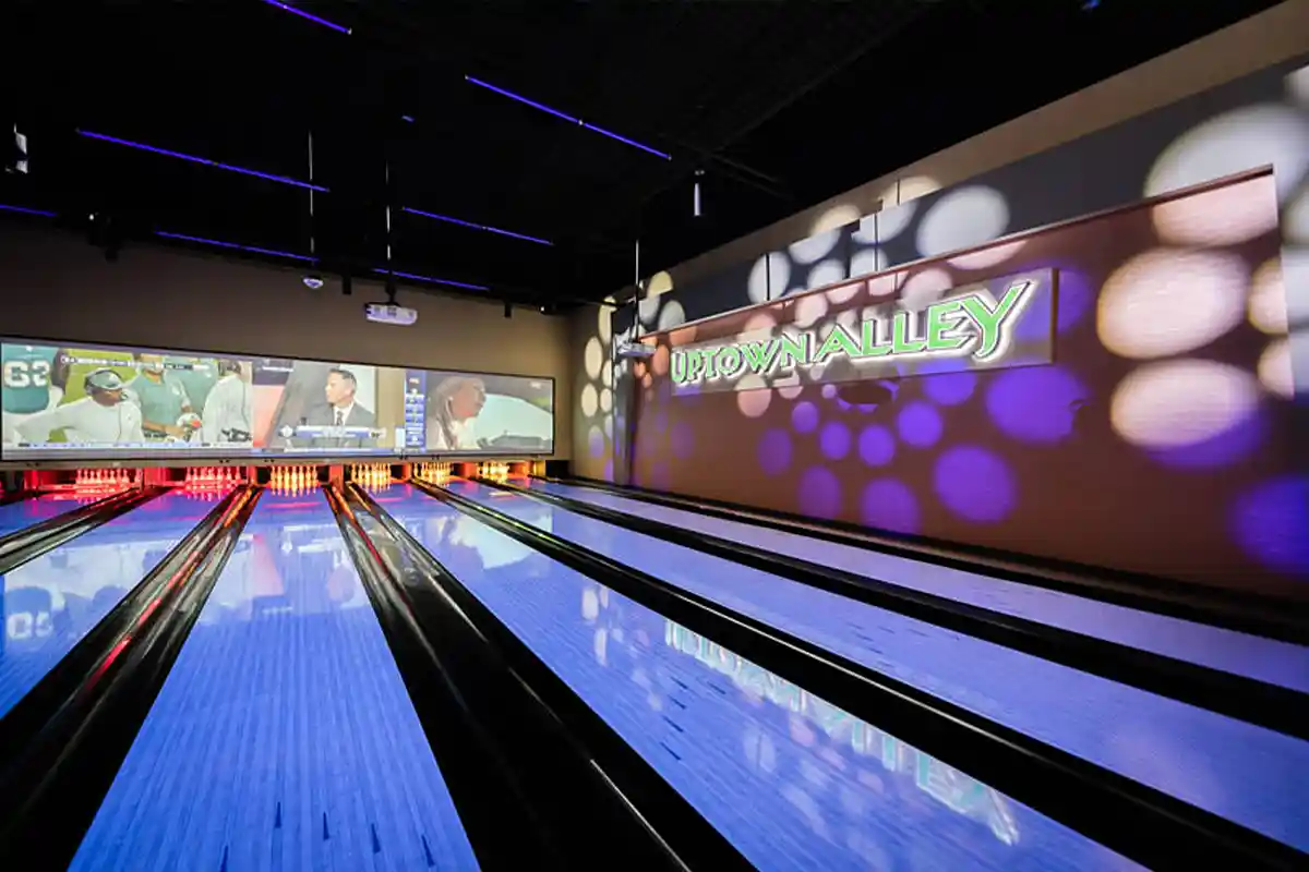 uptown alley bowling alley