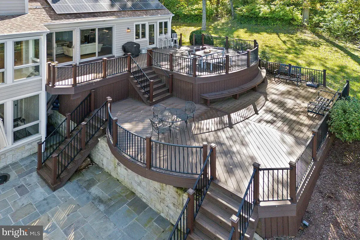 Patio in 20615 Blueridge Mountain Rd.