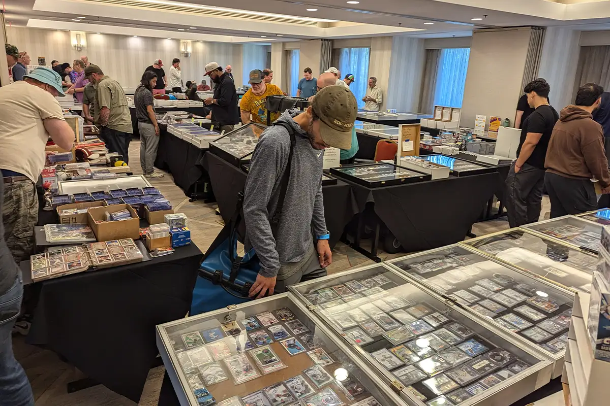 Sports card show