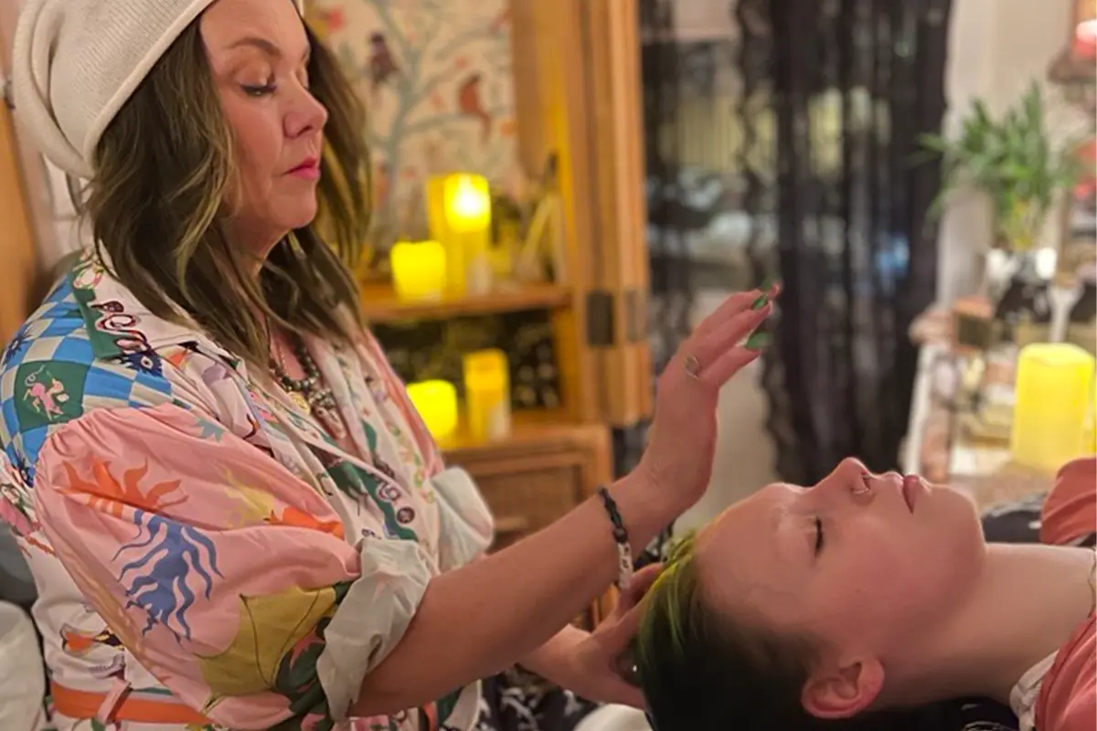A head spa service at Mage & Mane