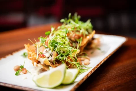 Nachos at The Barns