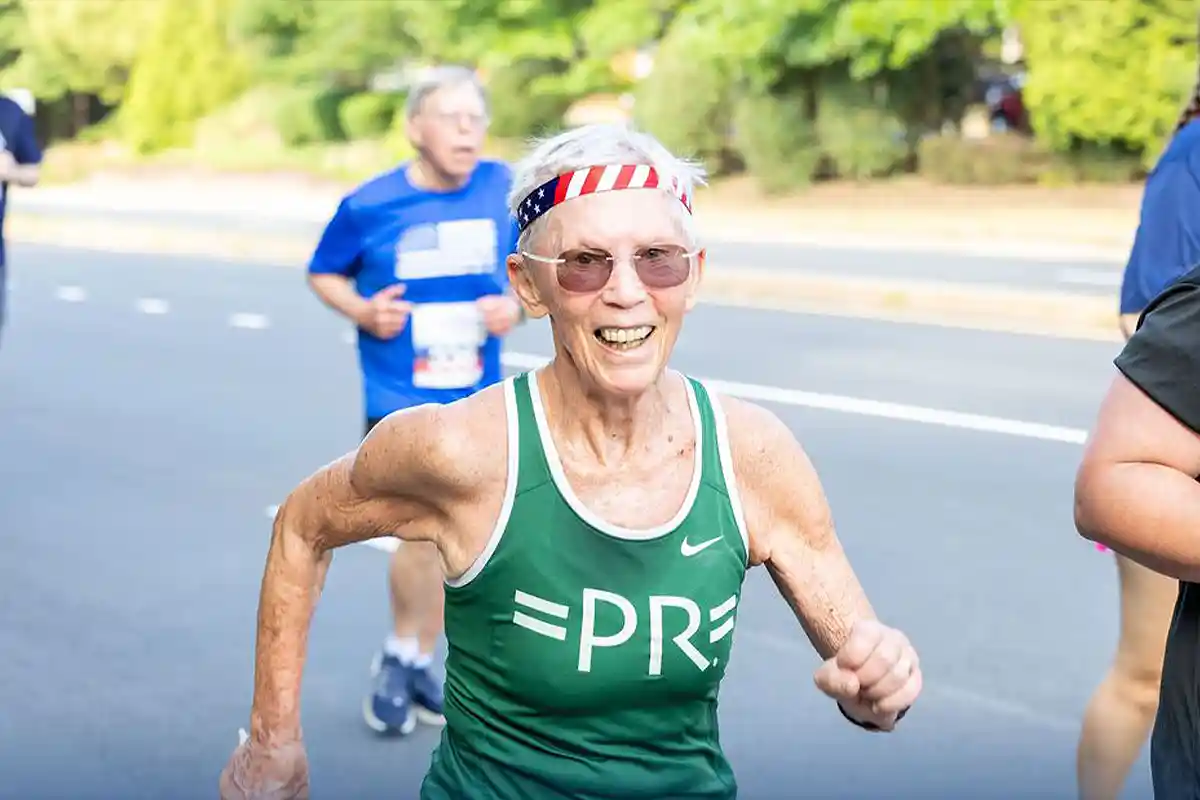 ecris williams running a race