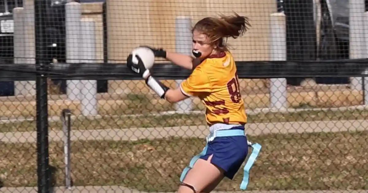 Arlington Teen Named NFL Flag Football Player of the Year
