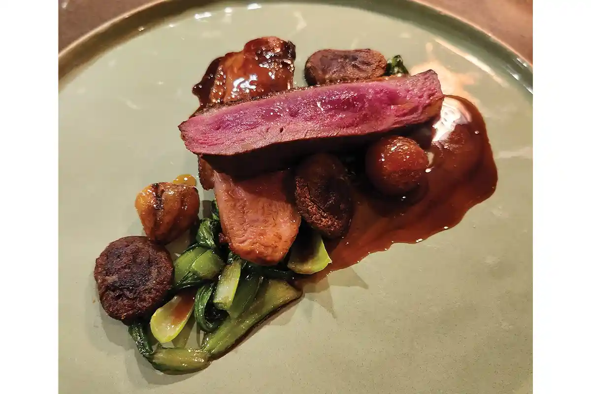 steak at Watershed Alley