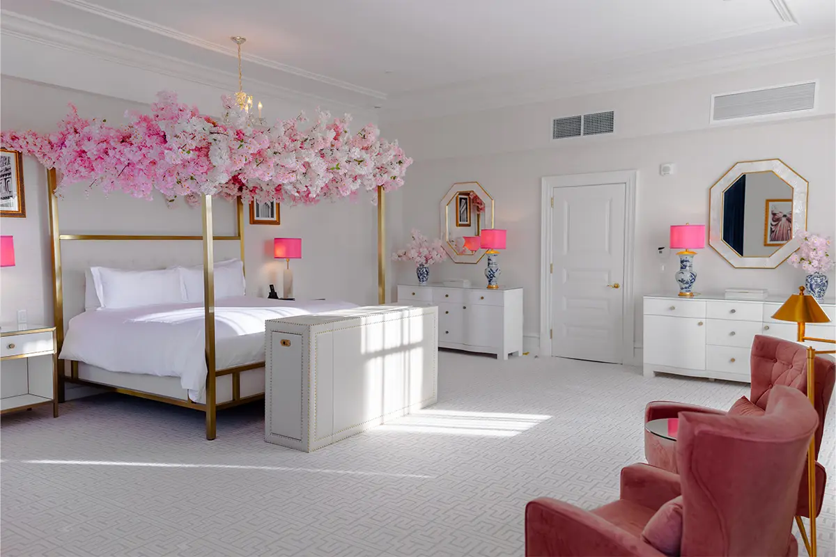Cherry Blossom Suite at the Waldorf Astoria Washington DC