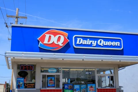exterior of a Dairy Queen