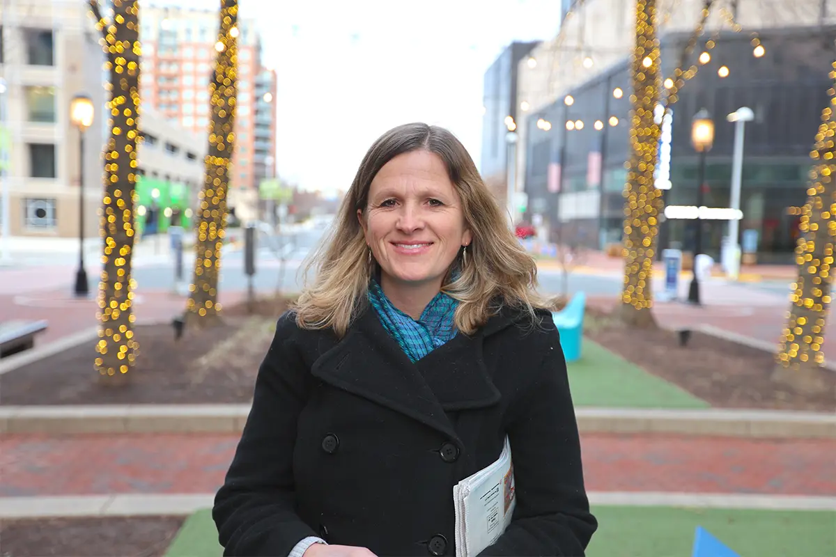 Herndon High School teacher Dawn Stuvland Crosson
