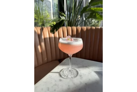 First Bloom Cherry Blossom cocktail at The Pembroke