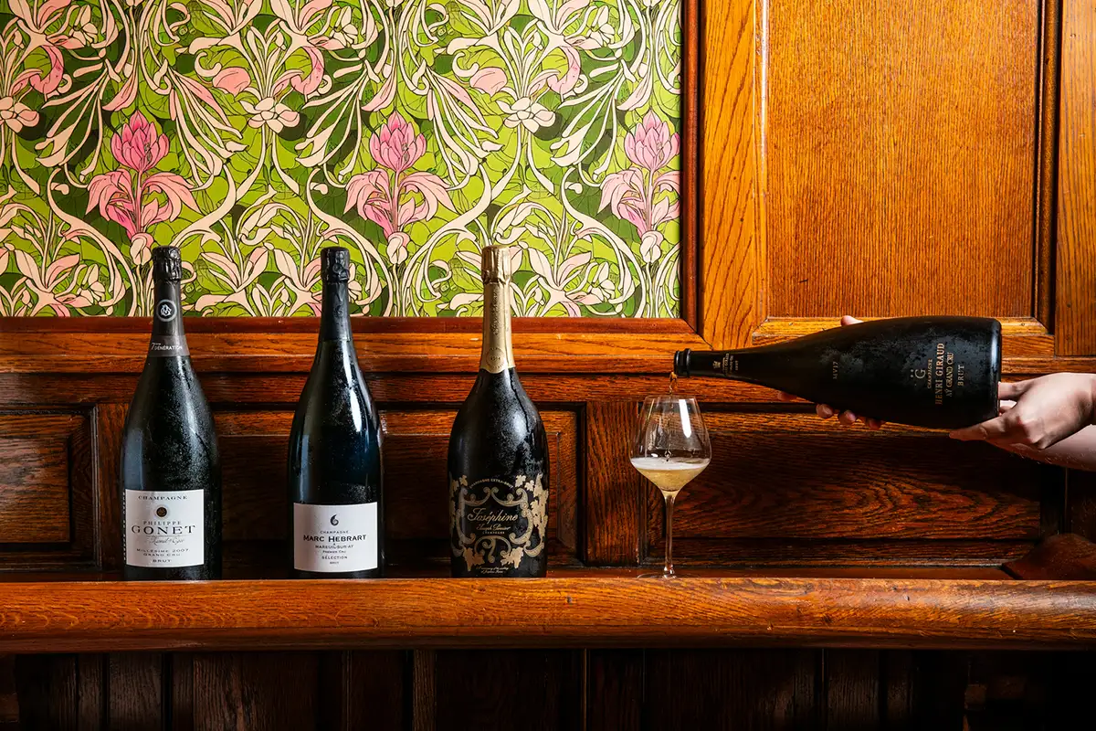 Wine tasting at Josephine