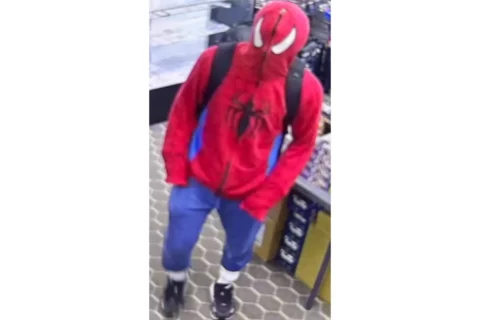 Spiderman burglary