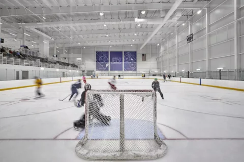 The St. James hockey rink