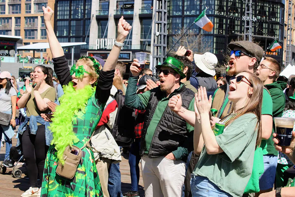 St. Patrick's Day at The Wharf