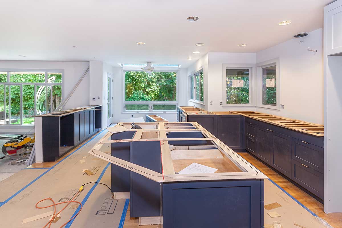 kitchen renovation