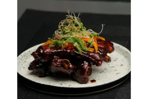 Food at Bar Chinois