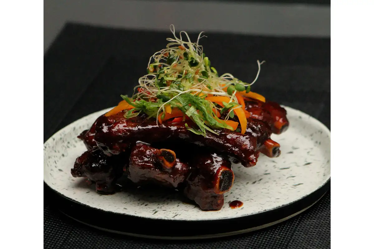 Food at Bar Chinois