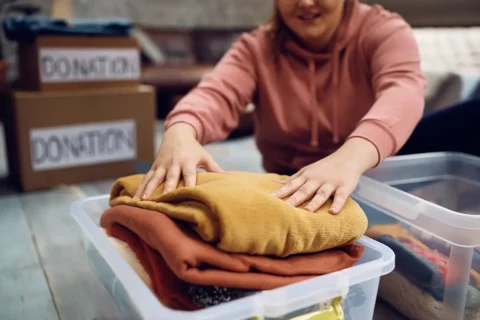 Clothing donations