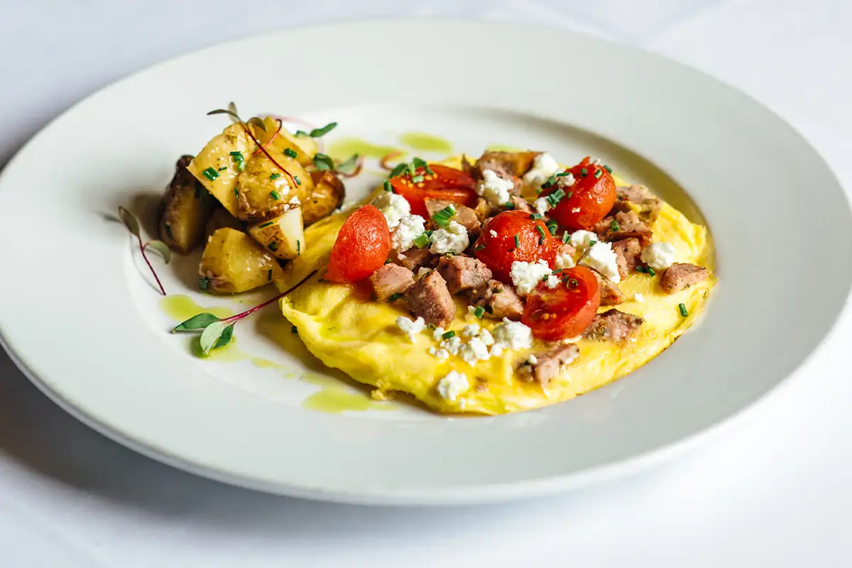 brunch at Davio's
