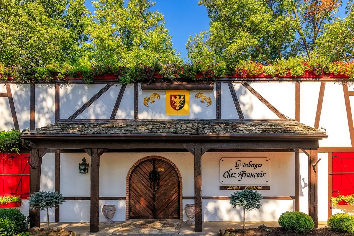 exterior of L’Auberge Chez Francois 