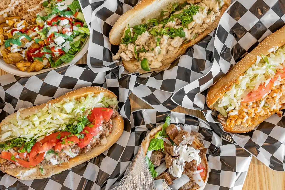 Sandwiches at Noosh Grill