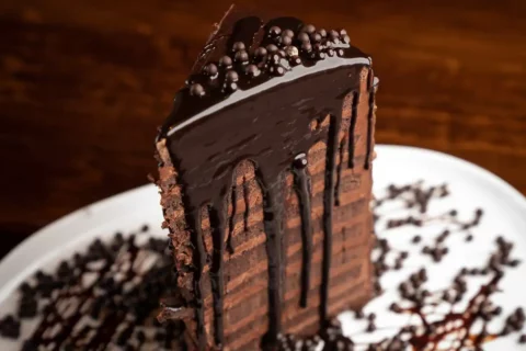 24-layer chocolate cake