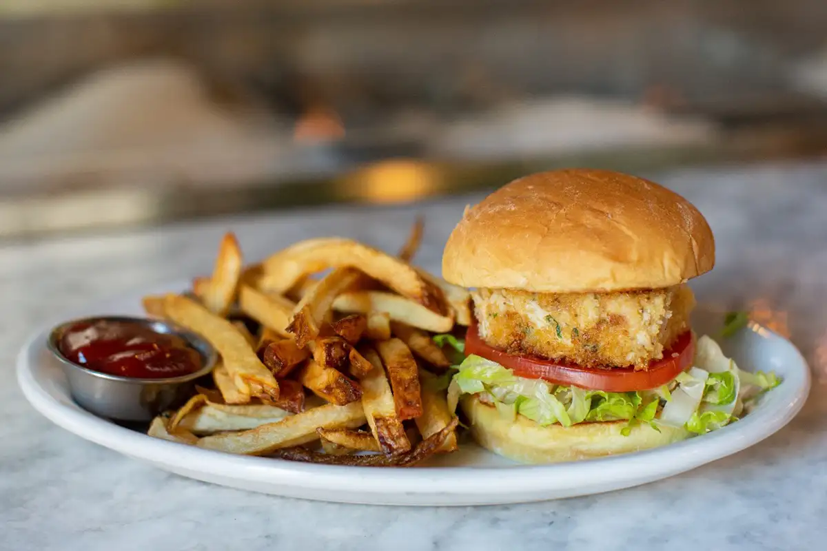 Crabcake at King Street Oyster Bar