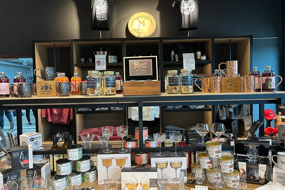 MurLarkey merchandise for sale at the Manassas NOVA LIVE location