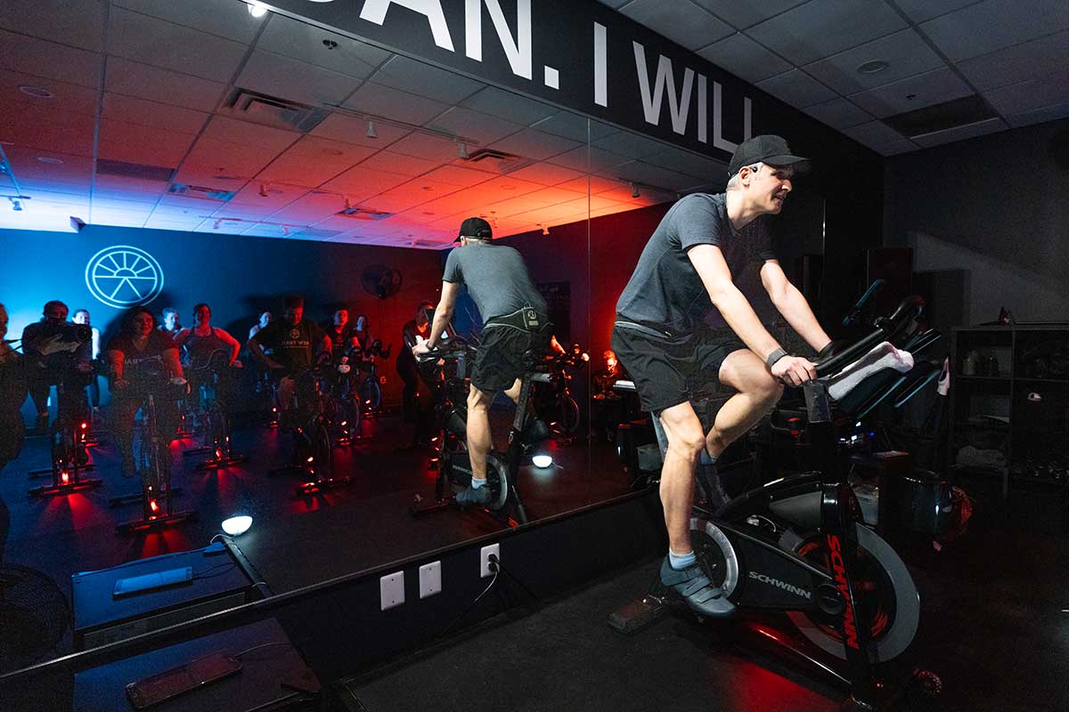 class at new trail cycling and strength