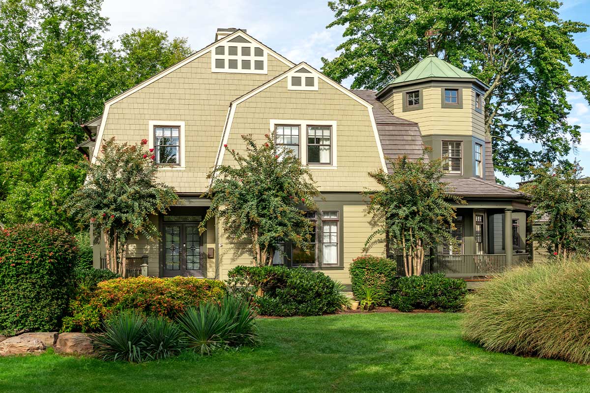 exterior of vienna home