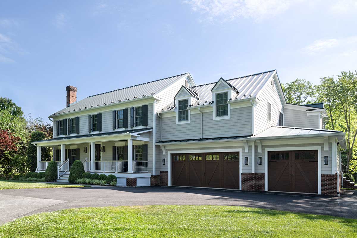 exterior of mclean farmhouse