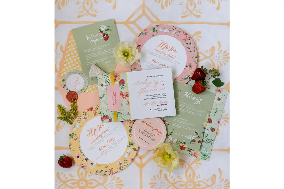 stationary and wedding invitations