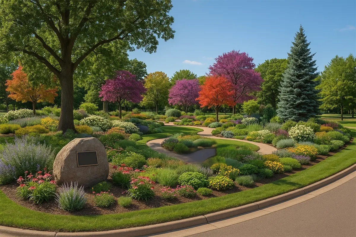A rendering of FF Trevor Brown Memorial Park